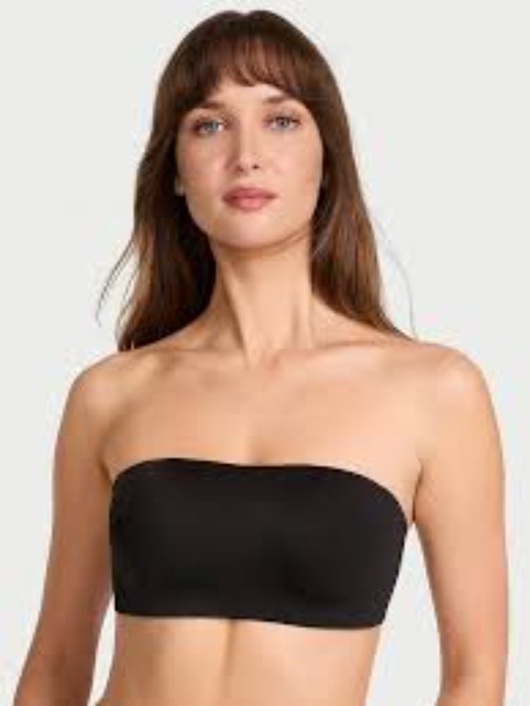 Victoria's Secret Black Strapless Bandeau Bra Size 34 B